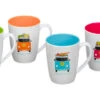 Juego De 4 Tazas Camper Smiles 350 Ml