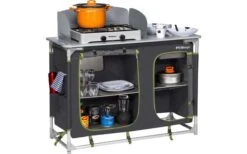 Cocina De Camping Berger Con Fregadero Gris, Verde