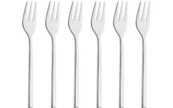 B/R/K Juego De Cubiertos Valencia Cake Fork Juego De 6