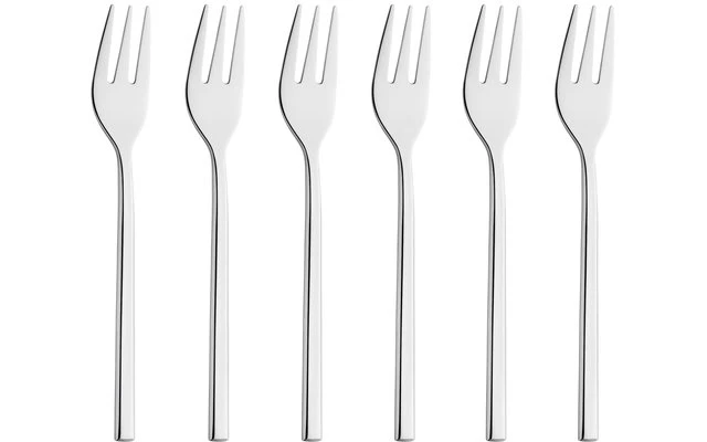 B/R/K Juego De Cubiertos Valencia Cake Fork Juego De 6