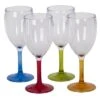 Juego De 4 Copas De Vino De Color 290 Ml