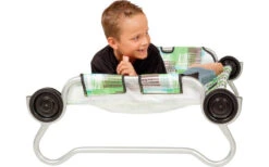 Kid-O-Bed Cama De Campamento Para Niños Con Patrón De Bloques 156,5 X 70 Cm