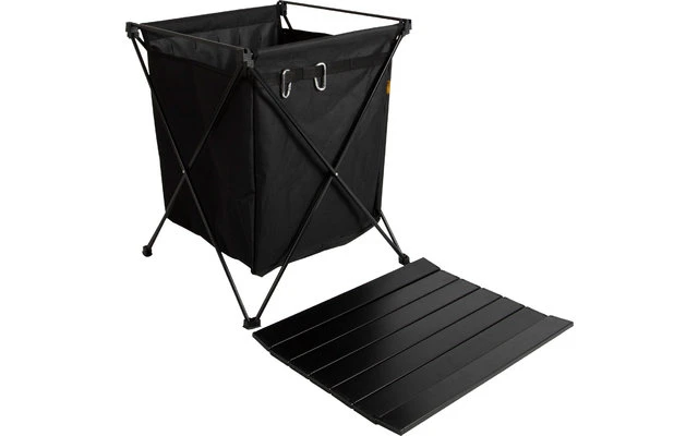 Mesa Auxiliar Bo-Camp Industrial Arion Con Bandeja De Almacenamiento