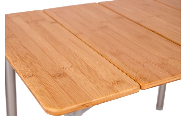 Bo-Camp Urban Outdoor Southwark Mesa Enrollable De Bambú Y Aluminio 60 X 40 Cm