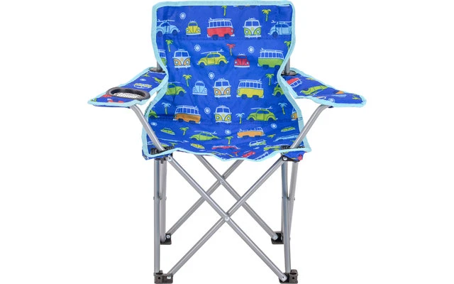 Silla De Camping Para Niños VW Collection T1 Bulli Azul