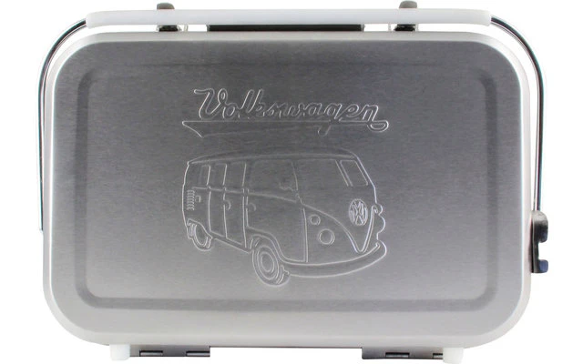 Colección VW T1 Bulli Rejilla De La Caja De Carbón De Acero Inoxidable