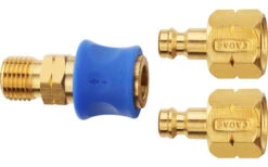 Acoplamiento Doble De Liberación Rápida Cadac Para Barbacoa De Gas Y Manguera Recta