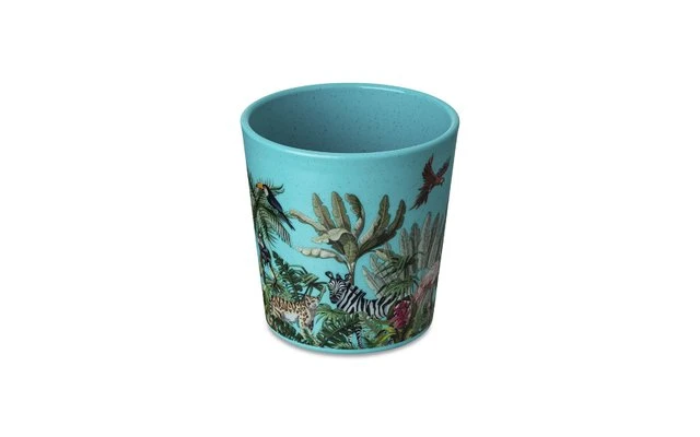 Taza Koziol Connect Cup S Jungle Organic Turquois 190 Ml - Imagen 3