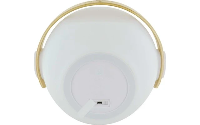 Lámpara LED Con Altavoz Bluetooth Y Mango De Madera - Imagen 3