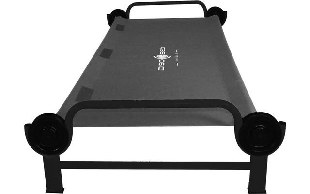 Disc-O-Bed Single L Cama Individual Para Exteriores Y Camping Negro - Imagen 5