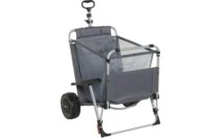 Wecamp Carro De Mano Con Silla De Playa Gris