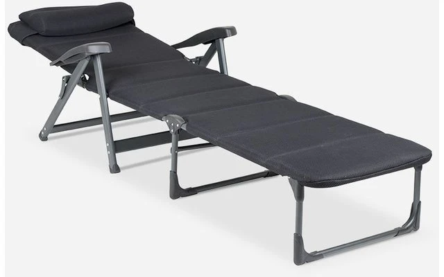 Tumbona Crespo Air Deluxe Sun Lounger Gris Oscuro