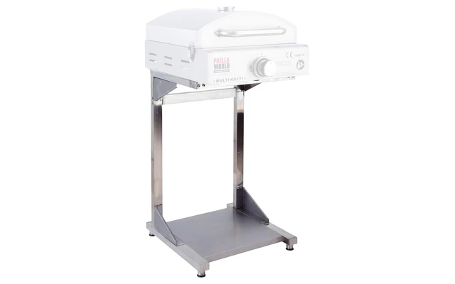 Base De Parrilla Para Multi Kult 43 X 42 X 83 Cm Acero Inoxidable Plata