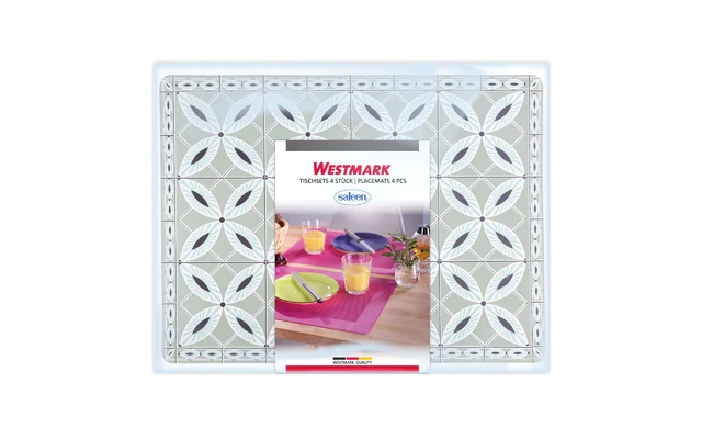 Westmark Arabesque Placemats 4 Piezas 43.5 X 28.5 Cm Taupe - Imagen 4