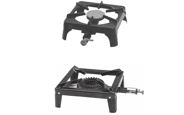 Taburete De Cocina A Gas 1 Llama 50mbar 2,5 KW RST8mm Con Fusible De Encendido