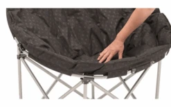 Outwell Casilda Silla De Camping Negra Plegable 76 X 49 X 73 Cm