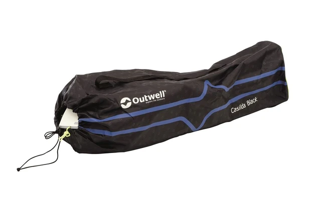 Outwell Casilda Silla De Camping Negra Plegable 76 X 49 X 73 Cm - Imagen 2