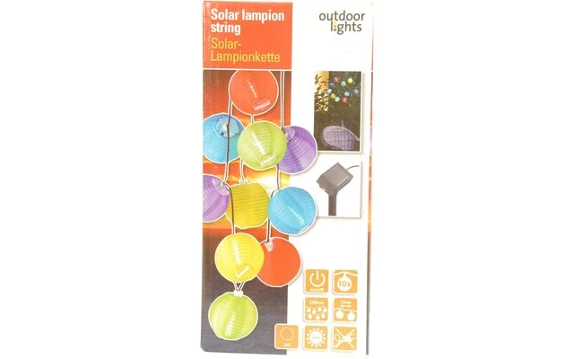 Cadena De Linternas Solares LED De Color 240 Cm - Imagen 2